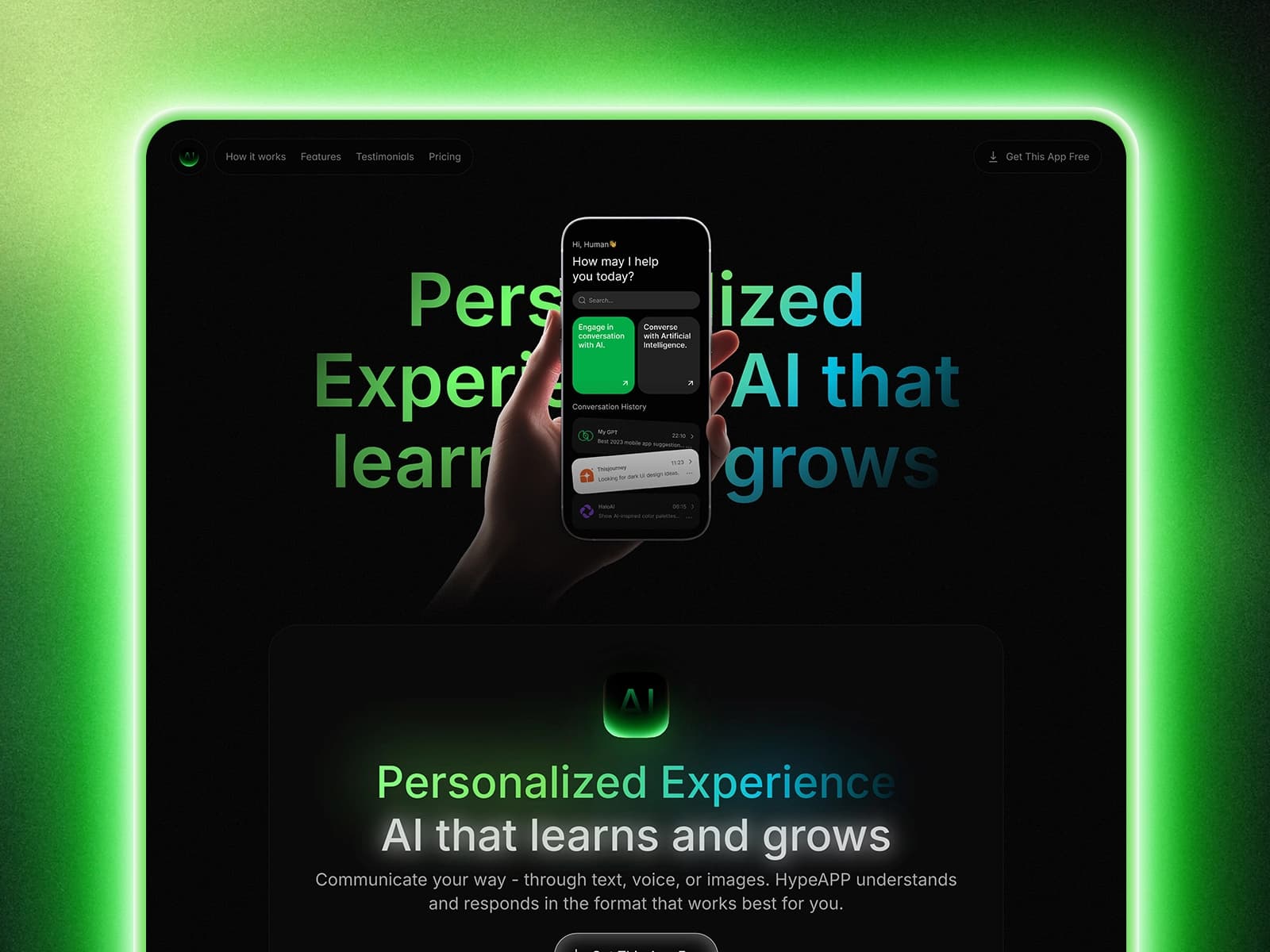 Startup de IA - Experiências Personalizadas para Empresas